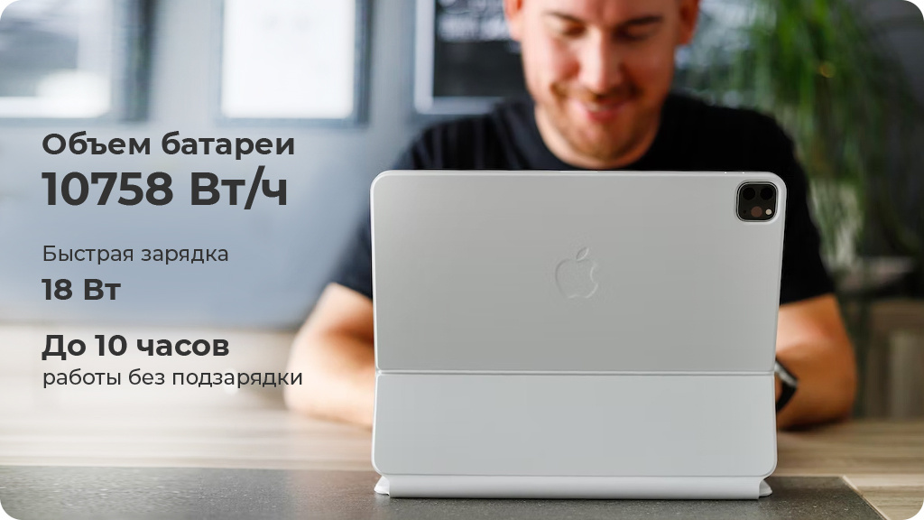 Apple iPad Pro 12.9 (2022) 512Gb Wi-Fi Серый космос